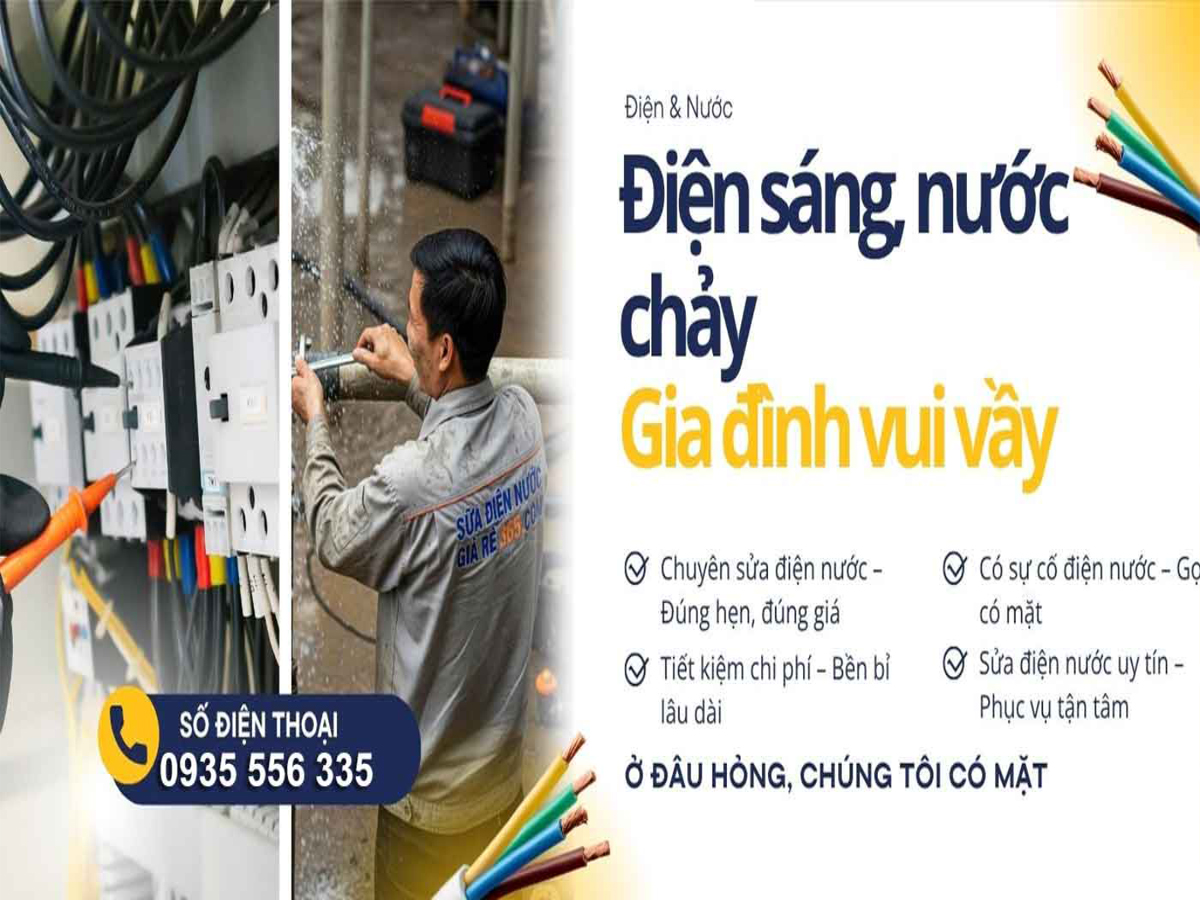 SỬA CHỮA ĐIỆN NƯỚC